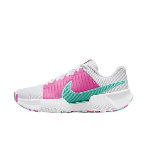 Nike Zoom Challenge Women's Pickleball Shoes (FQ4155-101, White/Alchemy Pink/Retro)