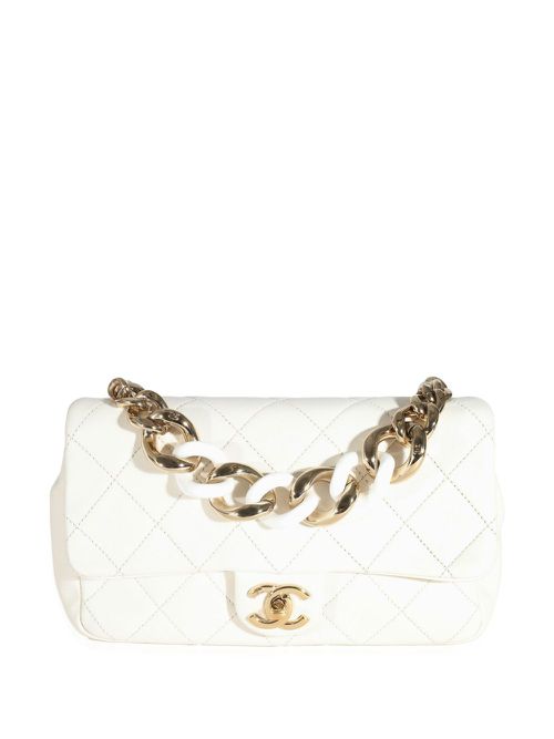 2019 Classic Flap shoulder bag - White