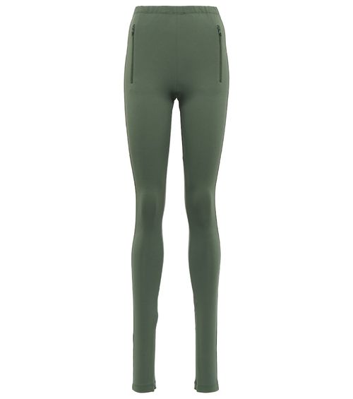Side Split high-rise leggings