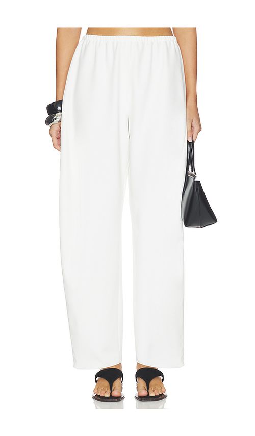 La Ligne Barrel Leg Colby in Ivory. L also in M, S, XL