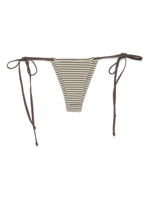 X Bella Hadid Tia String bikini bottoms - Neutrals