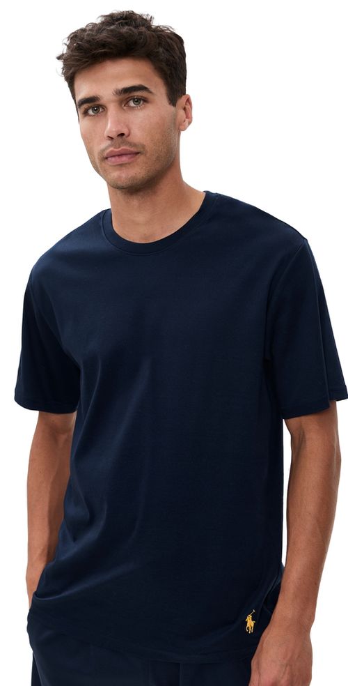 Mercerized Cotton Sleep Shirt Cruise Navy