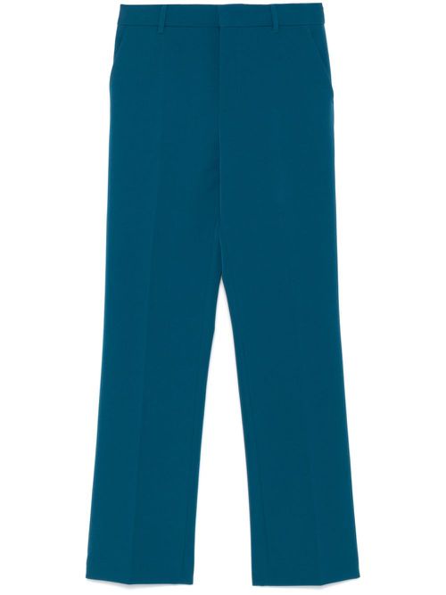 Pleated tailored trousers - Blue