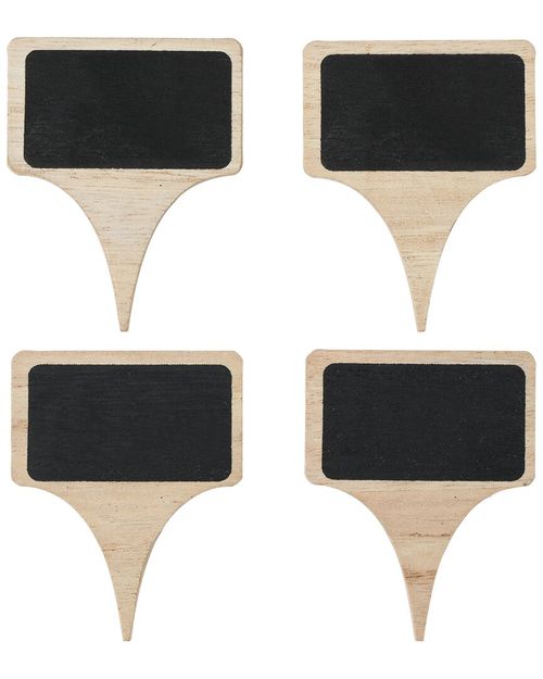 Brands Set of 4 Wooden Cheese Markers