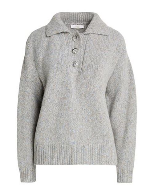 Woman Sweater Grey Size S Alpaca wool, Virgin Wool