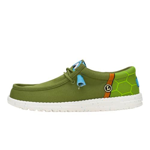 HEYDUDE Wally Funk TMNT Mikey Evergreen/Multi