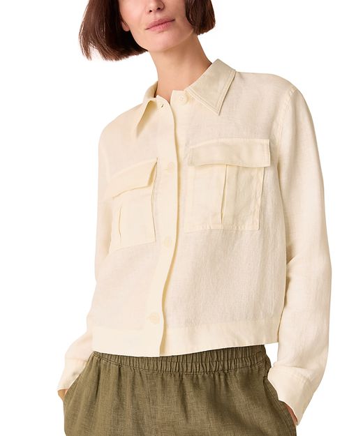 Abby Linen Casual Jacket