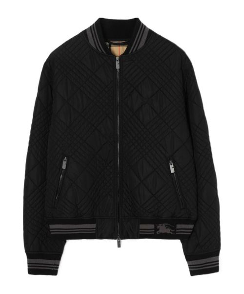 Micro Check-stitch Rakewood Bomber Jacket