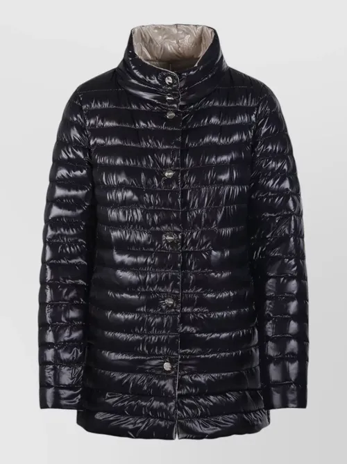 Herno - down coat high collar long sleeve