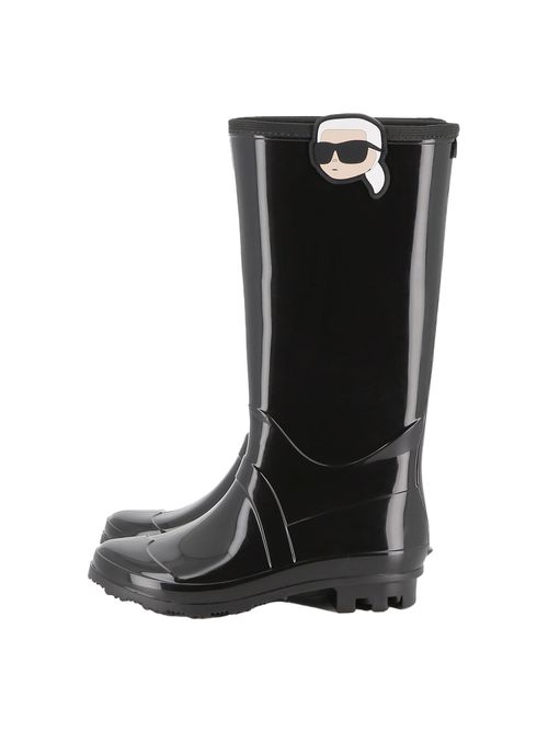 Rain boots with logo