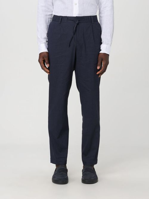 Pants Men color Blue