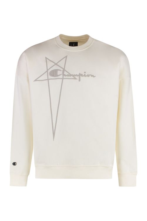 X Champion - Cotton Crew-neck Sweatshirt