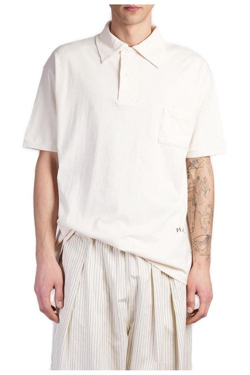 Straight Hem Polo Shirt