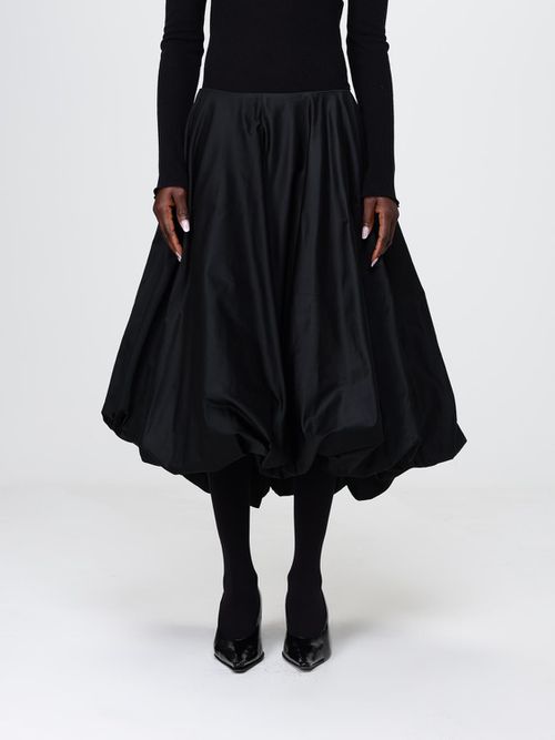 Skirt Woman color Black