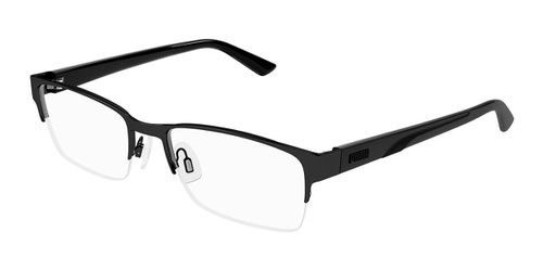 Puma PU0472O 006 Men's Eyeglasses Black Size 60 - Blue Light Block Available