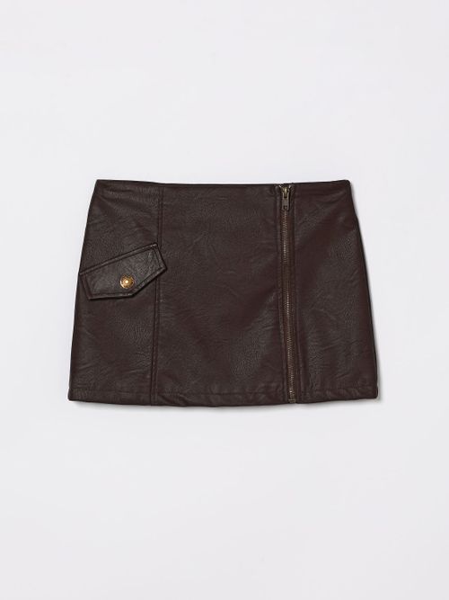 Skirt Kids color Brown