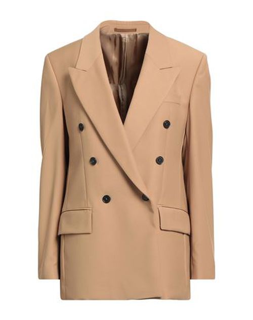 Woman Blazer Beige Size 0 Wool