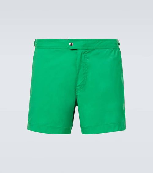 Logo swim trunks