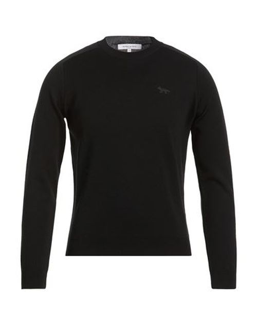 Maison Kitsuné Man Sweater Black Size S Wool