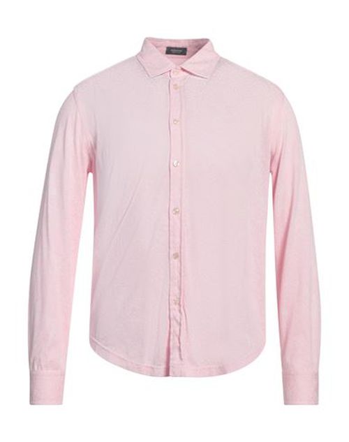 Rossopuro Man Shirt Pink Size 4 Cotton