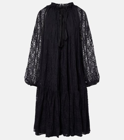 Lace midi dress