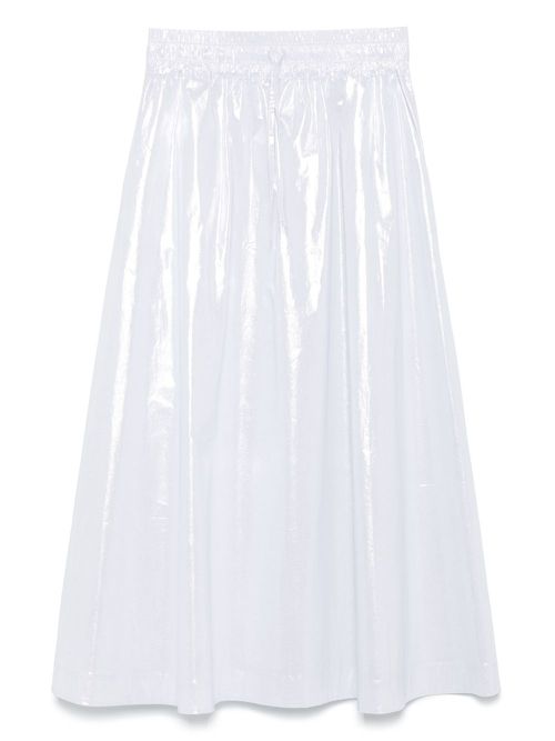 D.Exterior A-line midi skirt - Silver