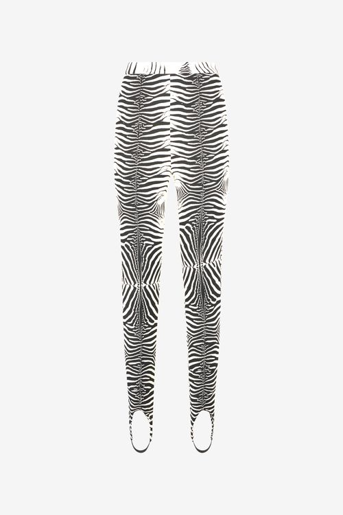 Zebra-print Leggings