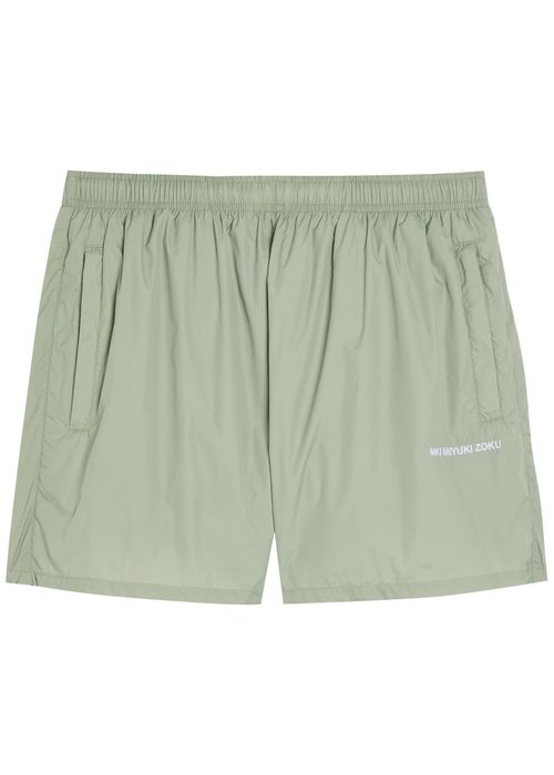 Logo-embroidered Swim Shorts