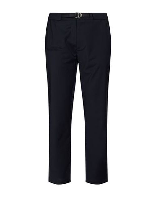 Man Pants Navy Size L Polyester, Wool, Elastane