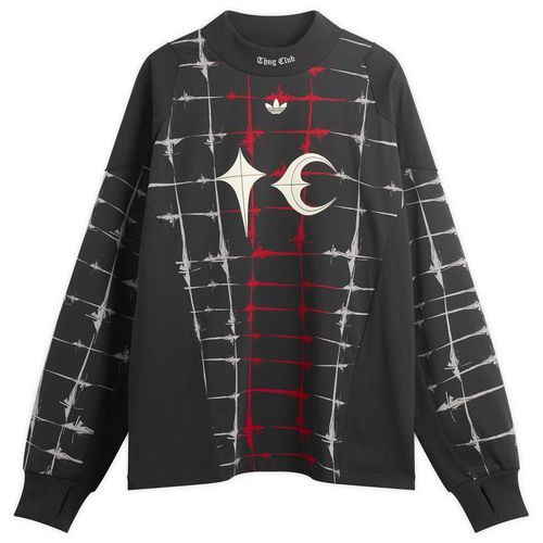 Men's x Thug Club Goalie Long Sleeve Top in Black