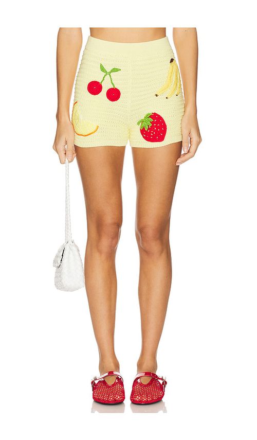 Capittana Sasha Short in Yellow.  XS-S. Also in