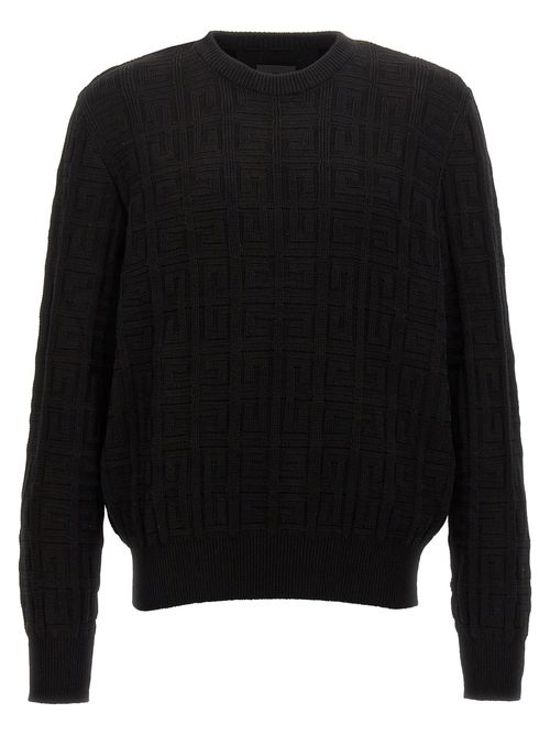 -Logo Sweater Felpe Nero-Uomo