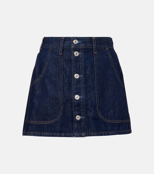 Denim miniskirt