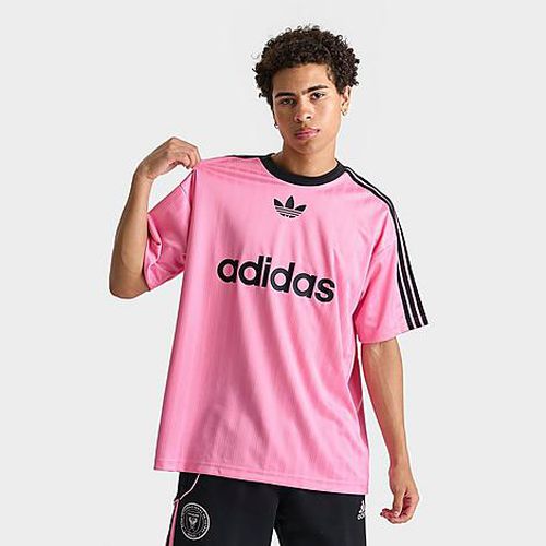 Men's Originals adicolor Jersey Shirt T-Shirt in Pink/Pink