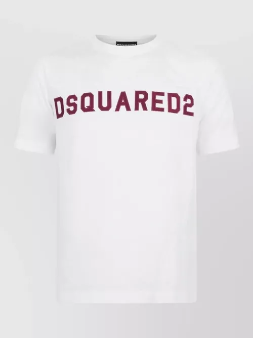 Dsquared2 - crew neck t shirt silk nylon blend