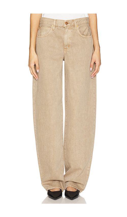 SLVRLAKE Tess Long Jeans in Brown.  23. Also in 24, 25, 26, 27, 28, 29, 30