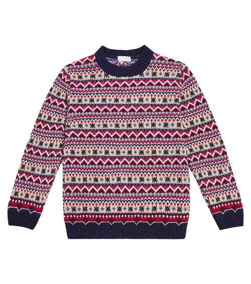 Mirlo Fair Isle wool-blend sweater