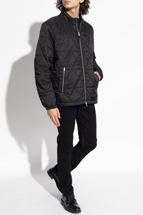 Quilted Jacket 'Tribex', Men's, Black
