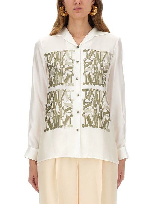 Printed Silk Shirt