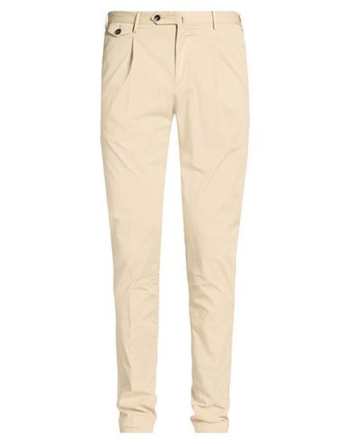 Man Pants Beige Size 32 Lyocell, Cotton, Elastane