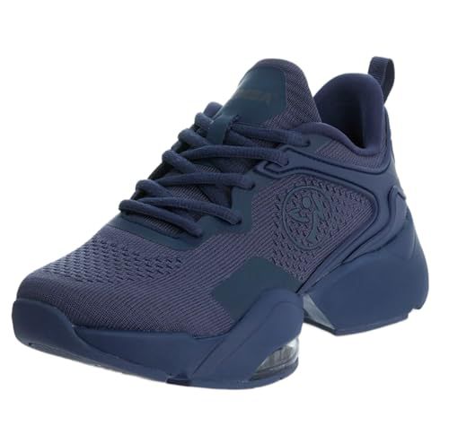ZUMBA Shoes for Women, Air Stomp Remix II - Navy Blue Workout Shoes for Women, Gym or Dance Sneakers, Enhanced Comfort, Arch Support, Breathable Mesh, Durable & Impact-Absorbing