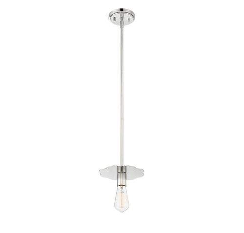 Trade Winds Lighting 1-Light Pendant Light In Polished Nickel - TW90118-PN
