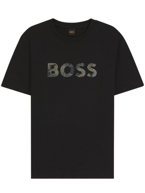 Black Graphic Logo T-Shirt