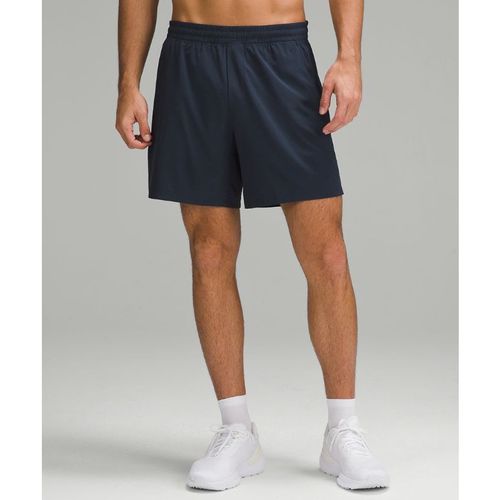 Lululemon – Men's Pace Breaker Linerless Yoga Shorts – 7" – Color Blue