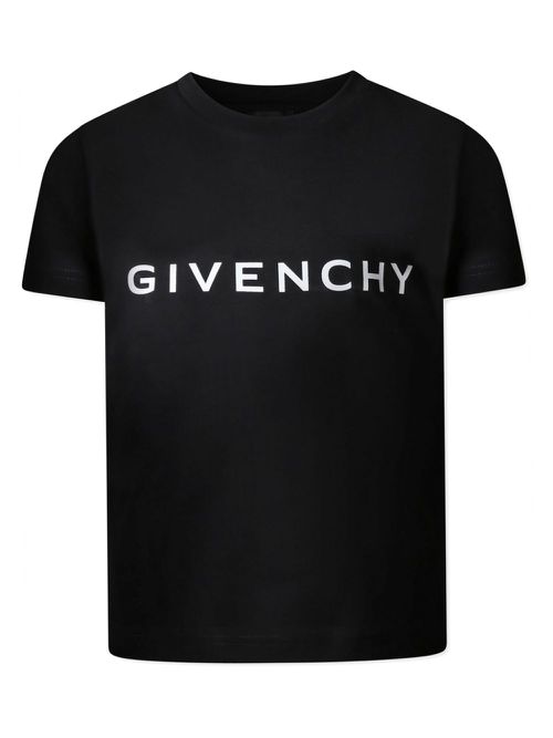 Logo-print T-shirt - Black