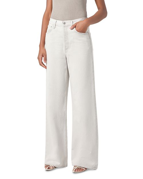 Dame Jean High Rise Wide Leg Jeans in Colina