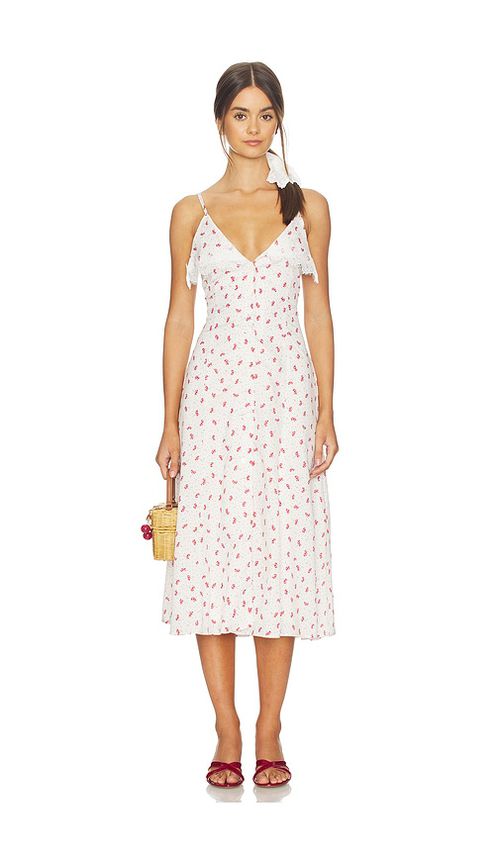 Fait Par Foutch Avery Dress in White. - L also in M, S