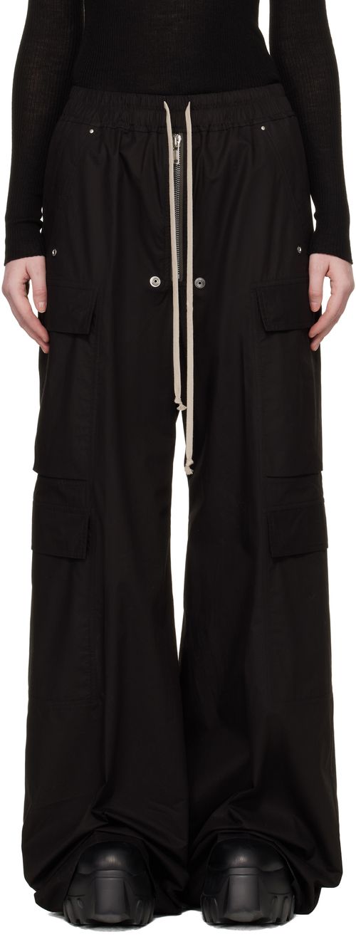 Black Temple Cargobelas Cargo Pants