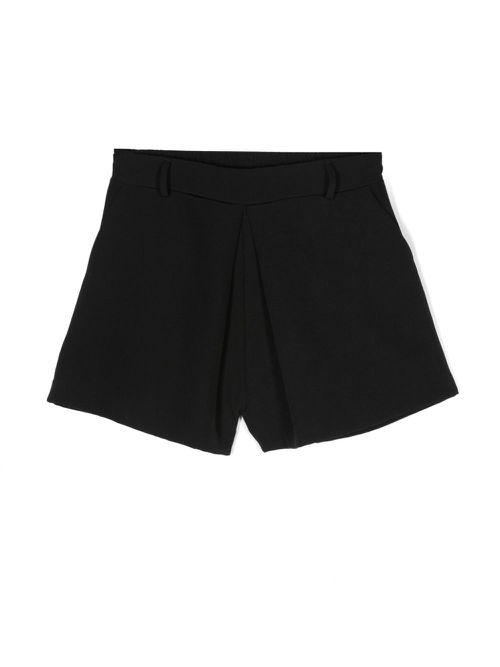 Glittered short shorts - Black