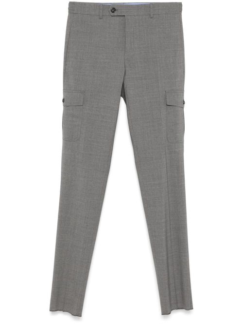 Tapered cargo trousers - Grey